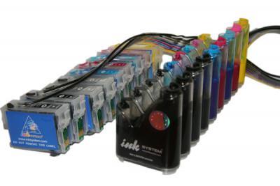 Continuous Ink Supply System (CISS) for Epson Stylus Photo R3000