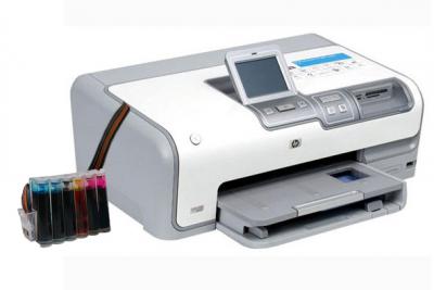 HP Photosmart D7363 InkJet Printer with CISS