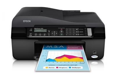 Epson WorkForce 520 All-in-one InkJet Printer with CISS