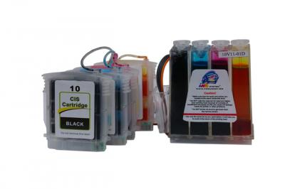 Continuous ink supply system (CISS) HP Officejet Pro K850/9100/9110/9120/9130 (cartridges 10, 11)