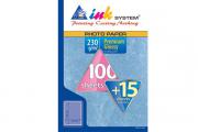 Photopaper INKSYSTEM Premium Glossy 10*15 cm (100+15 sheets, 230 g/m2)