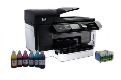 Printer HP Officejet Pro K8500 with refillable cartridges