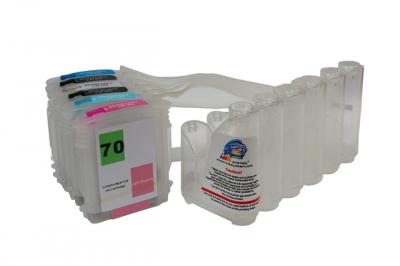 Continuous ink supply system (CISS) HP Designjet Z2100/Z3100 (cartridges 70)