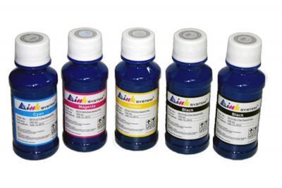 Set of photo ink INKSYSTEM for HP Photosmart B8550 (5 colors*100 ml)
