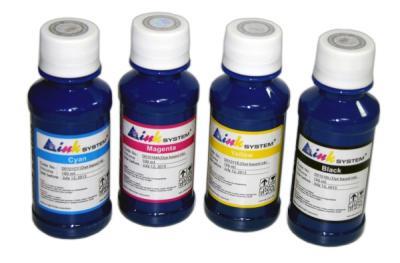 Set of photo ink INKSYSTEM for HP Photosmart B309c (4 colors*100 ml)